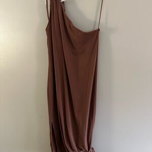 Old Navy Chocolate Brown Maxi Dress